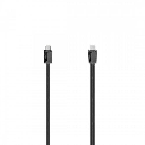 Кабел HAMA USB-C мъжко - USB-C мъжко, 1.5 м, черен,480Mb/s