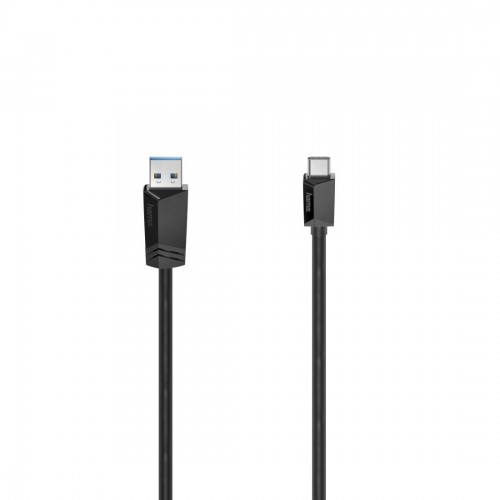 Кабел HAMA USB 3.2 Gen 2, USB-C мъжко - USB-A мъжко, 1 м, 10 Gbit/s.,3А
