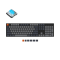 Безжична механична клавиатура Keychron K5 Full-Size, Low Profile Gateron, RGB Backlight с алуминиева рамка - Blue суичове