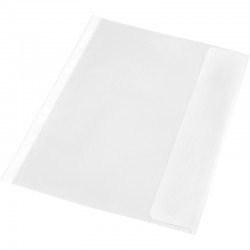 Panta Plast Джоб за документи, с капак, A4, 140 µm, мат, 10 броя