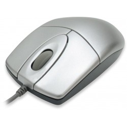 Оптична мишка A4tech OP-620D, USB, Сребрист