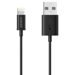 Зареждащ кабел Anker PowerLine Select USB към Lightning - 90 см
