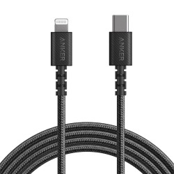 Зареждащ кабел Anker PowerLine Select USB-C към Lightning - 90 см