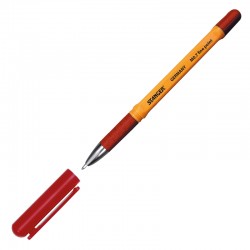 Stanger Химикалка Softgrip M, 0.7 mm, червена, 10 броя