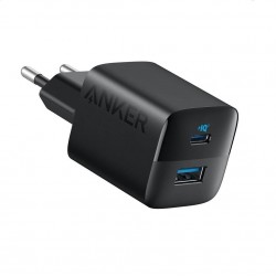 Anker 323 Fast Wall Charger 33W - захранване за ел. мрежа с USB-A и USB-C изходи и технология за бързо зареждане (черен)