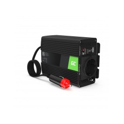 Инвертор GREEN CELL, 12/220V,  DC/AC, 150W/300W, Чиста синусоида