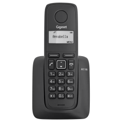 Безжичен DECT телефон Gigaset A116