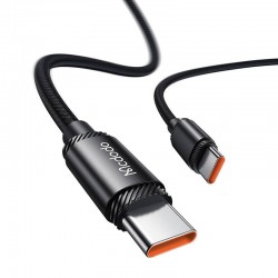 Mcdodo USB-C to USB-C Cable 240W (CA-3681) - кабел с бързо зареждане за устройства с USB-C порт (200 см) (черен)