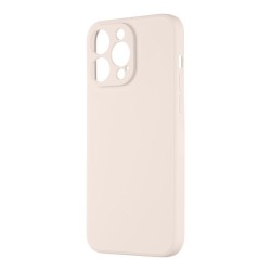 OBALME Basic Matte TPU Case - силиконов (TPU) калъф за iPhone 15 Pro Max (бежов)