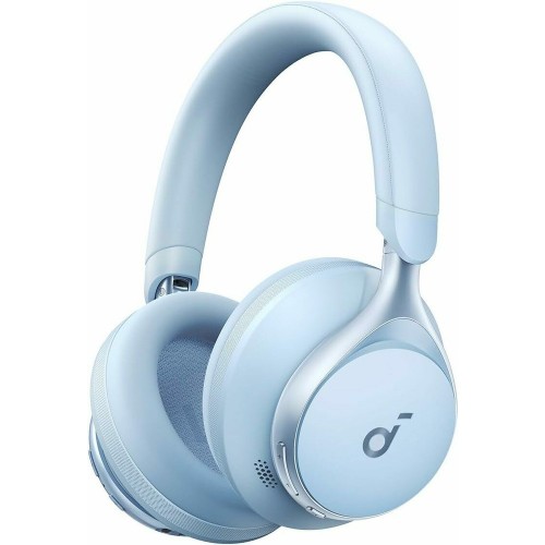Безжични слушалки Anker Soundcore Space One Adaptive Active Noise Cancelling Headphones - безжични слушалки с активна изолация на околния шум,сини