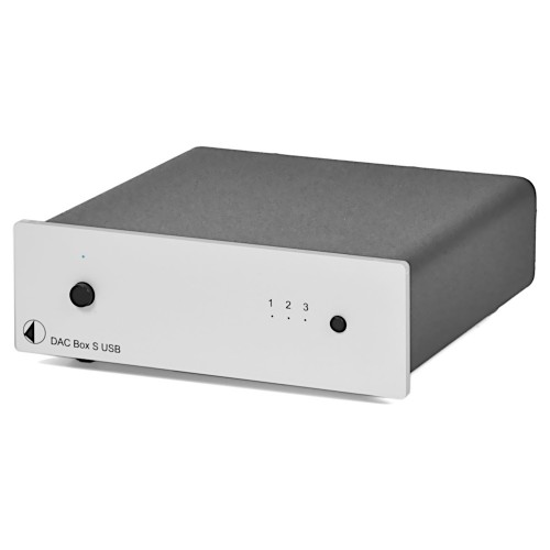 Преобразувател Pro-Ject DAC Box S USB - сребрист