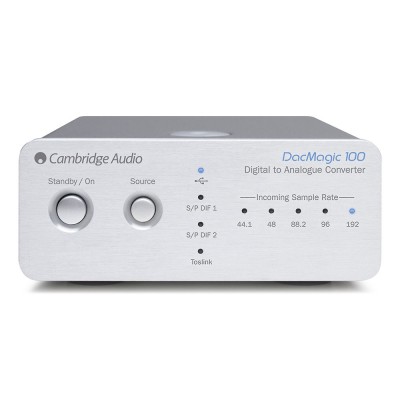Преобразувател Cambridge Audio DacMagic 100 - сребрист